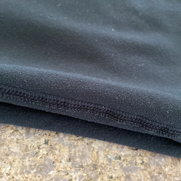 Nike Dri Fit Black Active Capri Crop Leggings Tights Medium - Picture 10 of 13